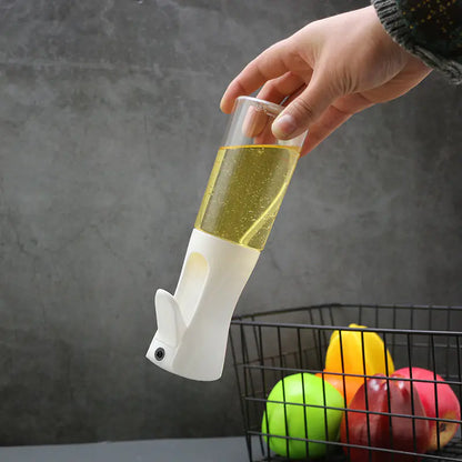 Kitchen Plastic Oil Spray Bottle Tool
